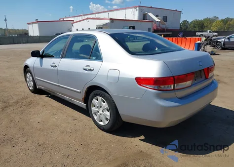 2003 Honda Accord 2.4 Lx z USA, uszkodzony, nr VIN 1HGCM56353A006389